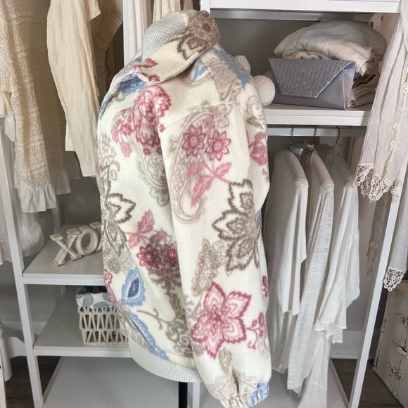 $ Alfred Dunner women's sz. small, floral super soft full zip cardigan #1630 - Picture 3 of 11